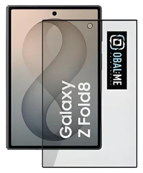 Obal:Me Privacy 5D Tvrdené Sklo pre Samsung Galaxy Z Fold 8 čierna / Ochranné sklo (57983131639)