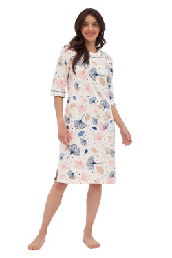 Nočná košeľa 734/707 Esme plus - CORNETTE Růžová 3XL