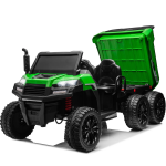 Mamido Mamido Elektrické autíčko Farmer Truck 6x6 Sklápacie 60kg zelené