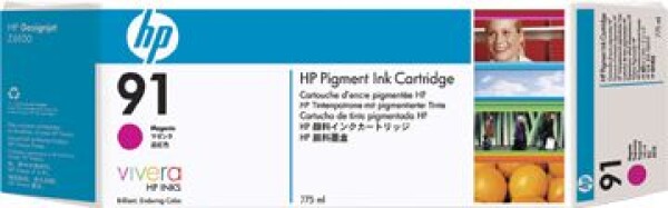 HP No.91 Červený, kapacita 775 ml., d C9468A