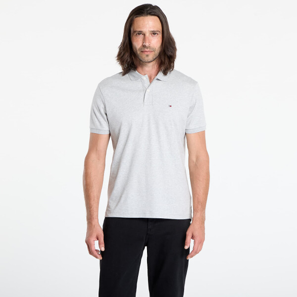 Tričko Tommy Hilfiger Liquid Cotton Reg Se Polo Grey M