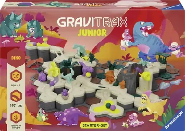 Ravensburger 248452 GraviTrax Junior Dinosaury Štartovná sada XXL
