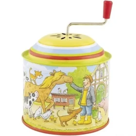 GOKI Hracia skrinka Farma, melódie: Old McDonald farmu mal