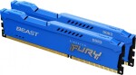 Kingston FURY Beast Blue 8GB (2x 4GB) DDR3 1600MHz / CL10 / DIMM / 1.5V / Non-ECC / Un-Registered (KF316C10BK2/8)