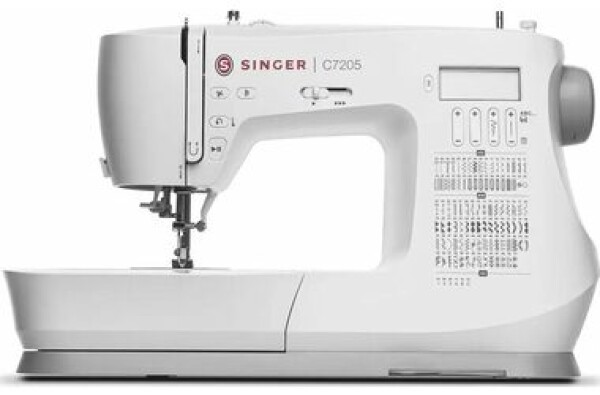 Singer | C7205 | Sewing Machine | Number of stitches 200 | Number of buttonholes 8 | White