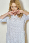Taro Debora 3449 long/r M-XL Z25/26 dámske tričko modrá L