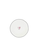 Bastion Collections Keramický tanierik Rose Heart Ø 13