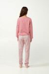Vamp - Ružové pyžamo s leopardím vzorom 21393 - Vamp rose elegance 3XL