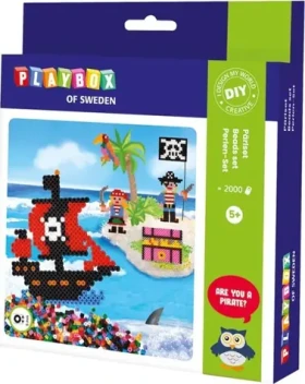 PLAYBOX Zažehľovacie korálky Piráti