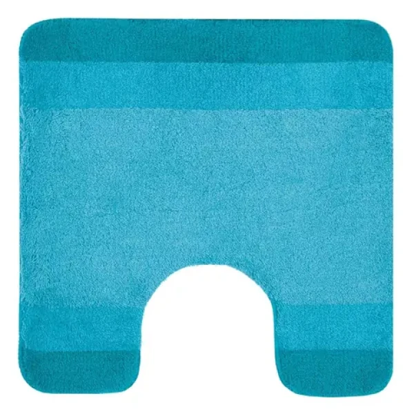 Spirella BALANCE tyrkysová / WC predložka / 55 x 55 cm / polyester / protišmyková