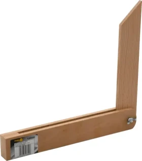 Vorel Uholník 270 mm nastaviteľný drevený / Uholník / nastaviteľný / drevený / 270 mm