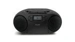 Philips TAZ2200/10 čierna / Rádio / Bluetooth 6.0 / LCD displej / 2x 3W repro / LR14 batéria (TAZ2200/10)