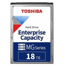 Toshiba Enterprise Capacity MG11 18TB 512e / HDD / 3.5 "/ SATA 6Gbits / 1024MB cache / 7 200 rpm / Interné / 5y (MG11ACA18TE)