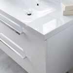 Mereo Bino, kúpeľňová skrinka 101 cm, biela CN662S