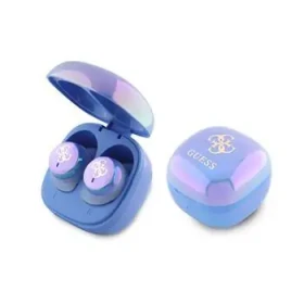 Guess 4G Logo Mini TWS Bezdrôtové Slúchadlá Blue (57983122051)