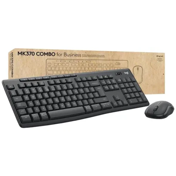 Logitech MK370 Combo for Business grafitová / Bezdrôtová klávesnica s myšou / DE layout / Logi Bolt / Bluetooth (920-012065)