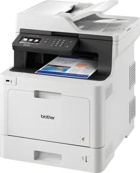 Brother DCP-L8410CDW biela / Multifunkčná tlačiareň / laser / farebná / A4 / duplex / Wi-Fi / LAN (DCPL8410CDWZW1)