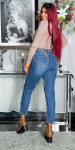 Sexy Mom Jeans Mega Used Look white 34