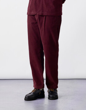 Service Works Fine Cord Waiter Pants Burgundy M