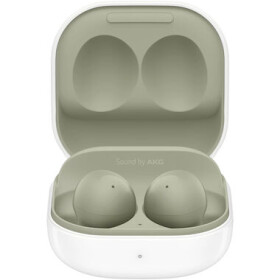 Samsung Galaxy Buds 2 Olive / Bezdrôtové slúchadlá s mikrofónom / ANC / Bluetooth / Qi / až 29 hodín (SM-R177NZGAEUE)