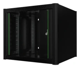 Lanview 19" nástenný rozvádzač 9U 600 mm / Nástenný rozvádzač / 9U / Šírka 600 mm (RWM09U56BL)