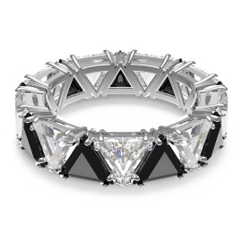 Swarovski Neprehliadnuteľný trblietavý prsteň Ortyx 5620672 mm