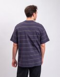 Carhartt WIP S/S Bert Pocket T-Shirt Bert Stripe, Shady Purple garment dyed S