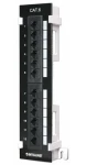 Intellinet Patch panel Cat6 UTP čierny / 12 portov / RJ-45 / do racku (560269)