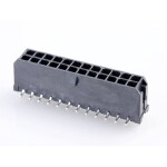 Molex vstavaná pinová lišta (štandardná) Počet pólov 24 Raster (rozteč): 3.00 mm 430452416 1 ks Tape on Full reel; 430452416