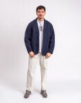 Service Works Seersucker Server Suit Jacket DARK NAVY M
