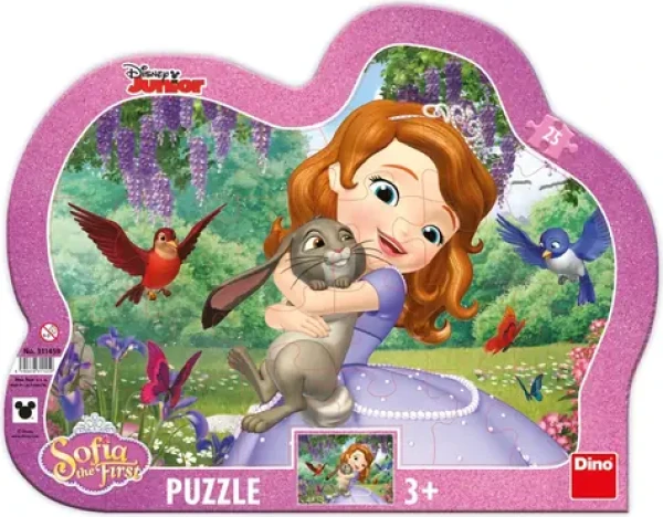 Dino Puzzle Disney Sofia a zvieratká