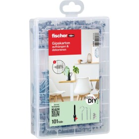 Fischer box s výberom hmoždiniek 513892 101 dielov; 513892