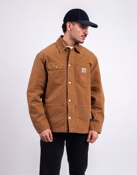 Carhartt WIP Michigan Coat Hamilton Brown/Hamilton stone canvas S