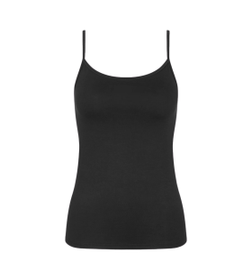 Dámsky top Sense Of Cotton Spaghetti Top - ČIERNY - TRIUMPH ČIERNY - TRIUMPH BLACK 38
