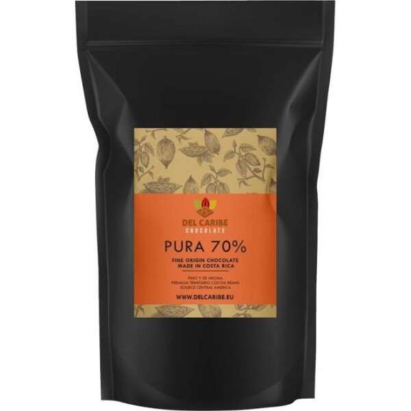 Prvotriedna horká čokoláda 70%, 10 kg - Chocolate Del Caribe - ChocolateDelCaribe - ChocolateDelCaribe
