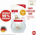 NUK Cumlík Star DISNEY Macko Pú 0-6m. box