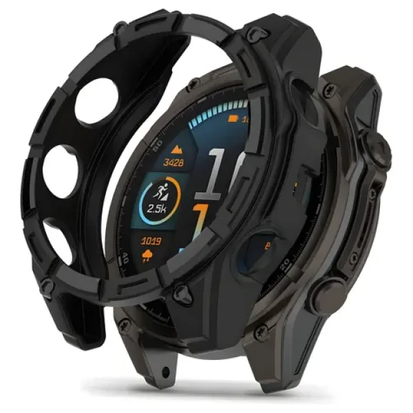 Tech-Protect Defense Air čierna / Ochranný kryt / Garmin Fenix 8 51 mm