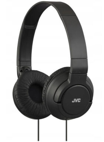 JVC HA-S180BEF čierna / skladacie slúchadlá / jack 3.5 mm / 1.2 m (HAS-180BEF)
