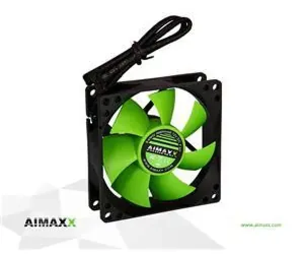 AIMAXX eNVicooler 8 PWM GreenWing / Ventilátor / 80 mm / 600-2200 RPM / 19,5 dB / 31 CFM / 4pin PWM (eNVicooler 8 PWM GW)