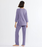 TIMELESS SENSUALITY - čipkovaný pyžamový set, mäkký modal Triumph LILAC 40