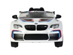Mamido Detské elektrické autíčko BMW M6 GT3 2 x 45W biele