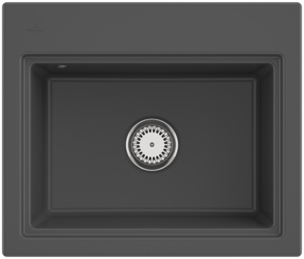 VILLEROY & BOCH VILLEROY & BOCH - Keramický drez Villeroy &amp; Boch Subway Style 60 S, 336601i4, Graphit 336601i4