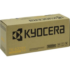 Kyocera TK-5270Y náplň do tlačiarne originál žltá Maximálny rozsah stárnek 6000 Seiten; 1T02TVANL0