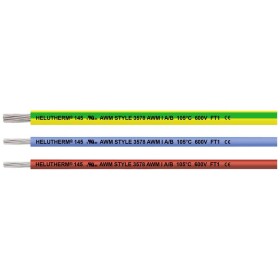 HELU 59641-100 vysokoteplotný drôt, HELUTHERM 145, 1 x 50 mm², čierna, 100 m; 59641-100