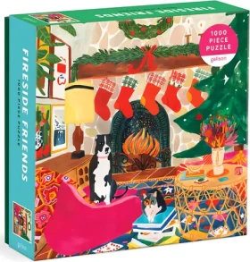 Galison Puzzle Priatelia pri krbe