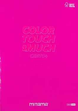 Mitama Color Touch ružová / Zošit / A4+ / štvorčekový 5 mm / 52+2 listov / 100 g/m2 (62173-90134)