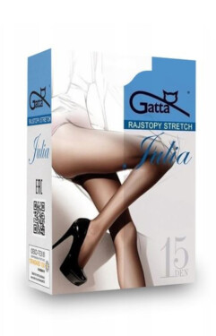 Dámské punčochové kalhoty model 14717550 15 den 14 - Gatta Barva: grafit/dek.šedá, Velikost: 4-L