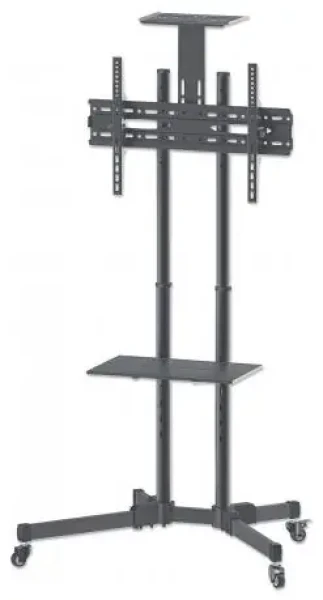 Manhattan mobilný stojan na LCD/LED/Plazma TV / vyklápací / VESA / 37”-70” / max. 50kg (461238)