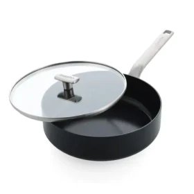 GreenPan Nepriľnavá keramická soté panvica s pokrievkou Evolution 26 cm čierna (CC007086-001)