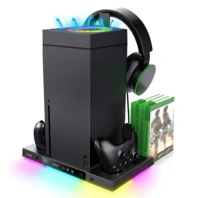 IPega XBX024S Multifunkčný Nabíjací RGB Stojan s Chladením pre Xbox (57983122487)
